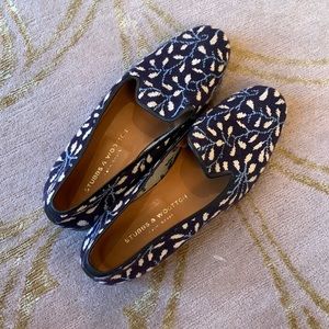 Stubbs & Wooten needlepoint loafers